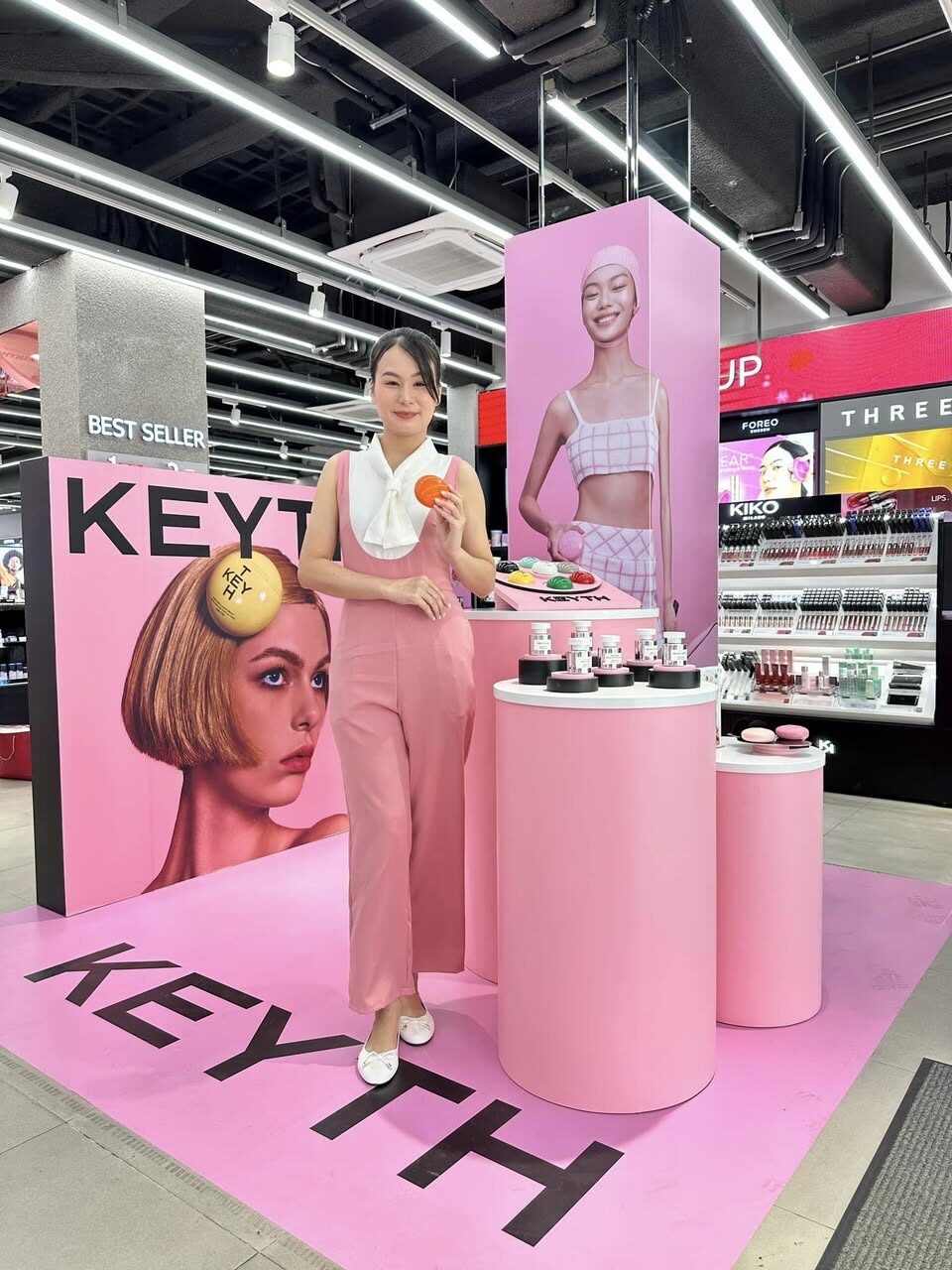 ภาพรวมบูธกิจกรรม KEYTH ที่ Beautrium Siam Square